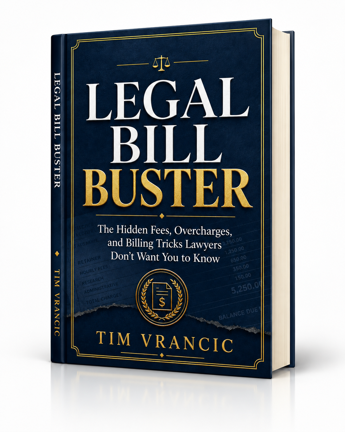 Legal Bill Buster book by Tim Vrancic